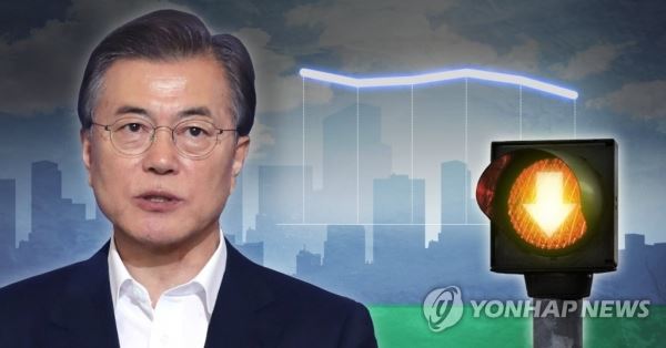 [그래픽] 문대통령 지지율 60%…일주일만에 최저치 경신