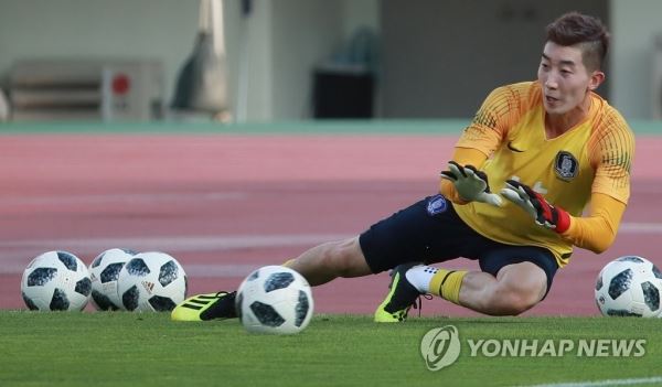 U-23 축구대표팀의 와일드카드 골키퍼 조현우(대구) [연합뉴스=자료사진]