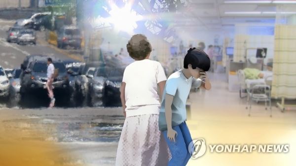 온열질환자 속출[연합뉴스TV 제공]