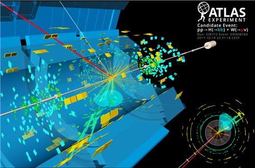 ATLAS 검출기의 실험 모형도[출처: CERN/ATLAS 제공]