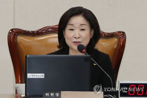 정치개혁특위 주재하는 심상정 위원장(서울=연합뉴스) 하사헌 기자 = 24일 오전 국회에서 열린 정치개혁특위 첫 전체회의에서 심상정 위원장이 회의를 진행하고 있다. toadboy@yna.co.kr