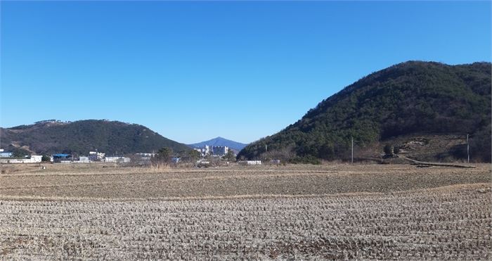 사진2. 상북면과 언양읍의 경계 부리시 봇디미