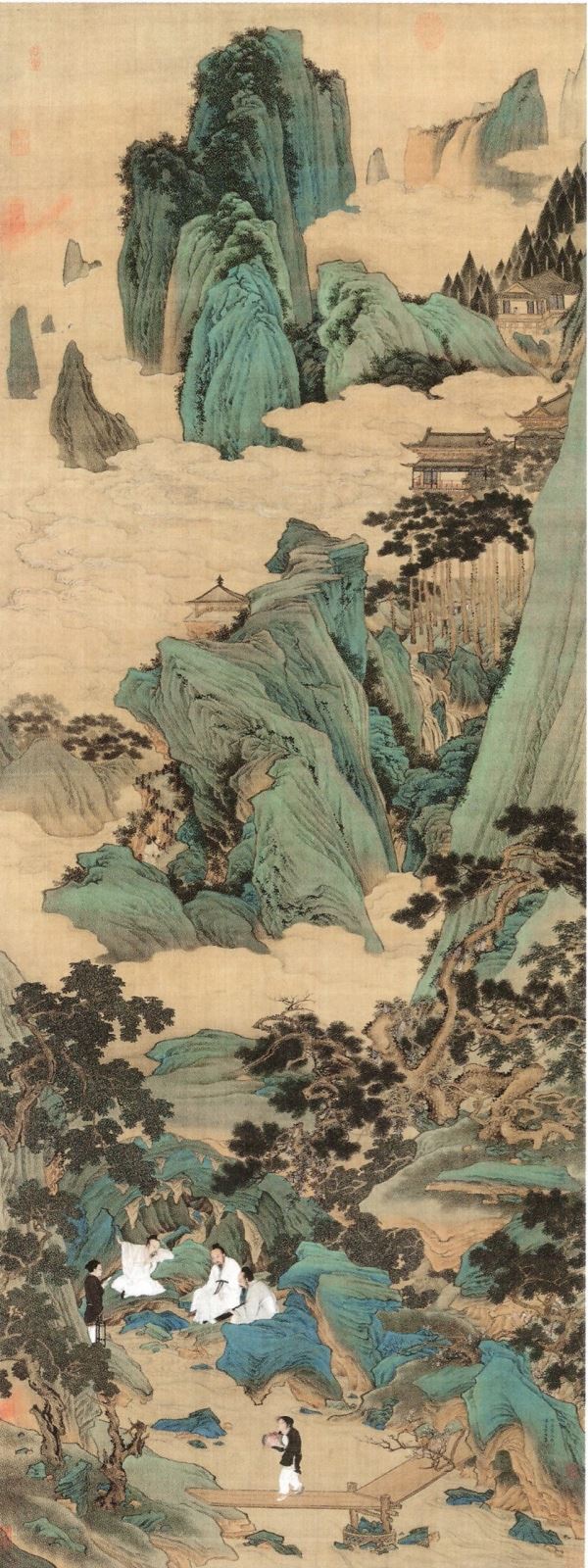 115 구영(仇英 명 1494~1552) 도원선경도(桃源仙景圖) 175+66.7