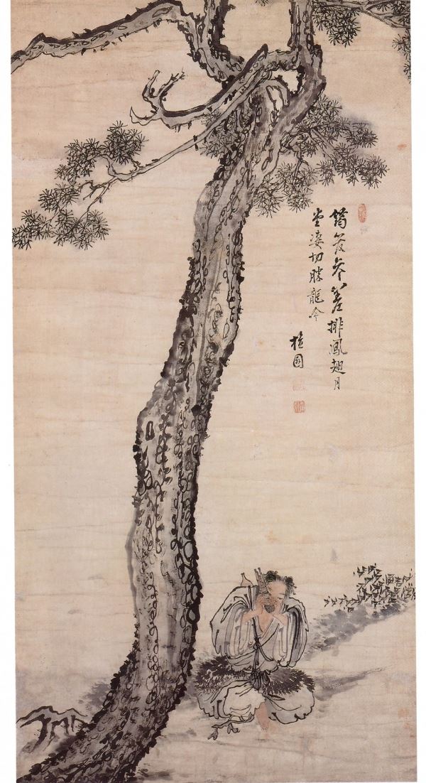 159 김홍도(檀園 金弘道 조선 1745~1806) 송하취생도(송하취생도) 109+55 고려대학교박물관