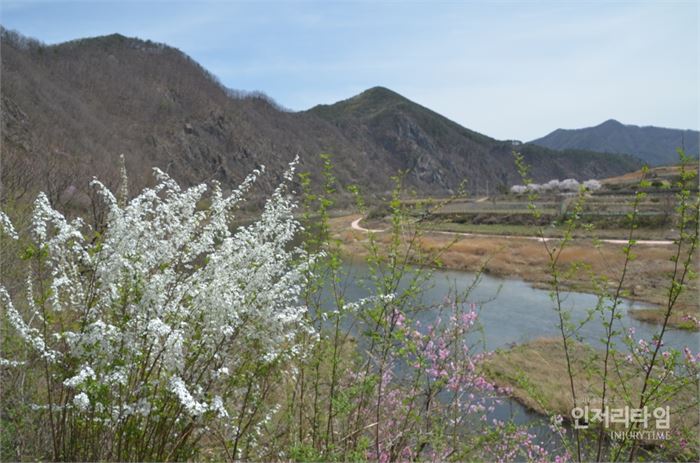 렌즈33-7. 잠두강변길을 걸으며 바라보는 금강,